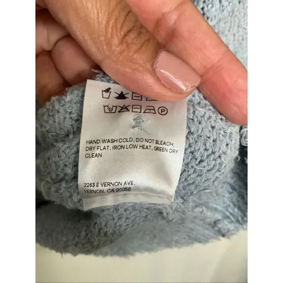 Reformation Half Sleeve Sweater | Blue in Small - Picture 7 of 7